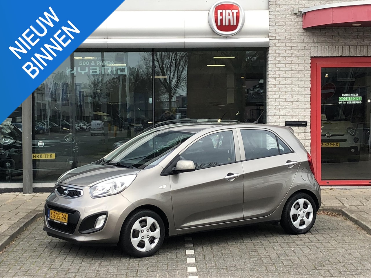 Kia Picanto - 1.0 CVVT BusinessLine AIRCO|BLUETOOTH|AUX|USB - AutoWereld.nl
