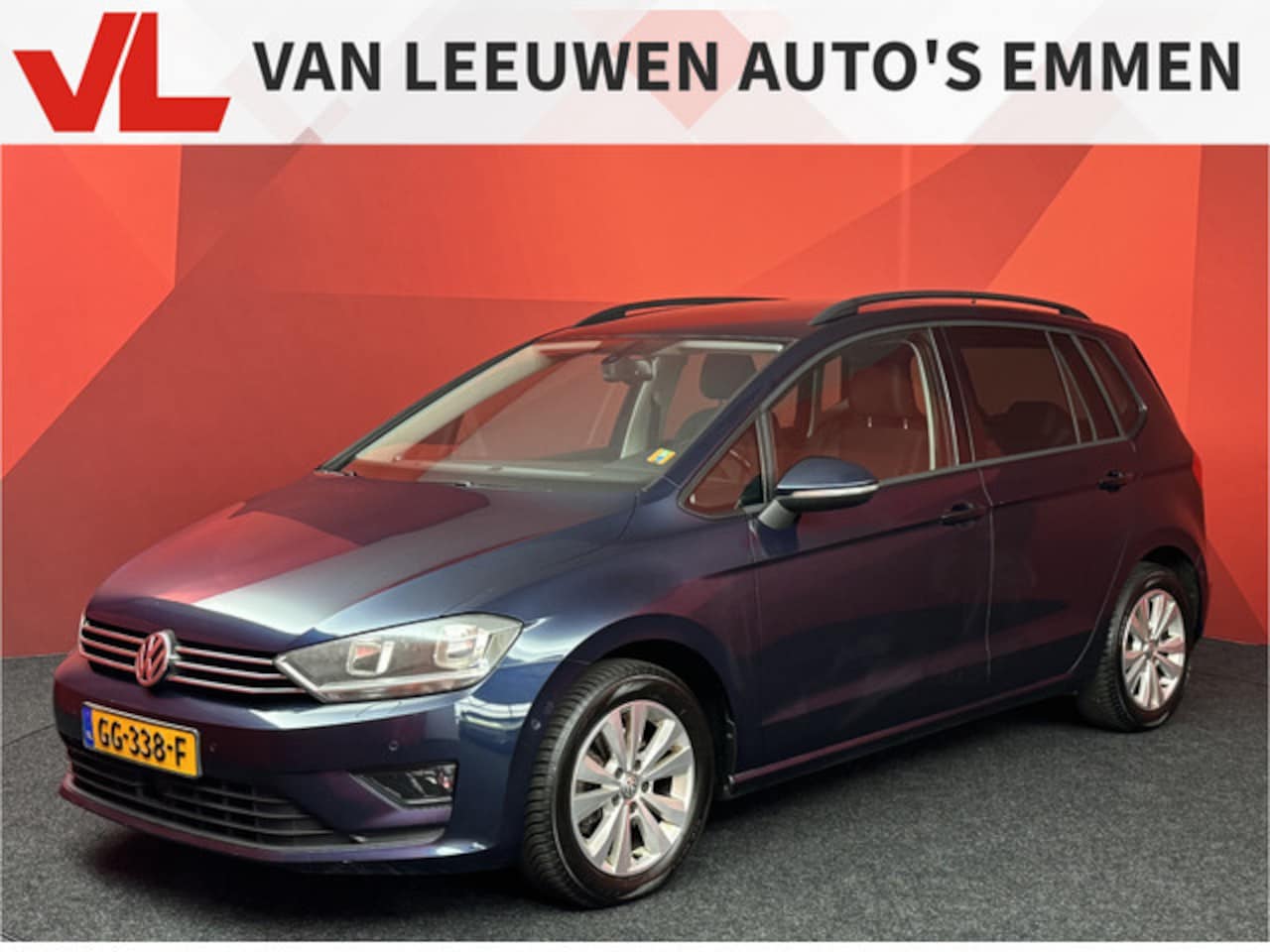 Volkswagen Golf Sportsvan - 1.6 TDI Highline | Stoelverwarming | Trekhaak | Navi - AutoWereld.nl