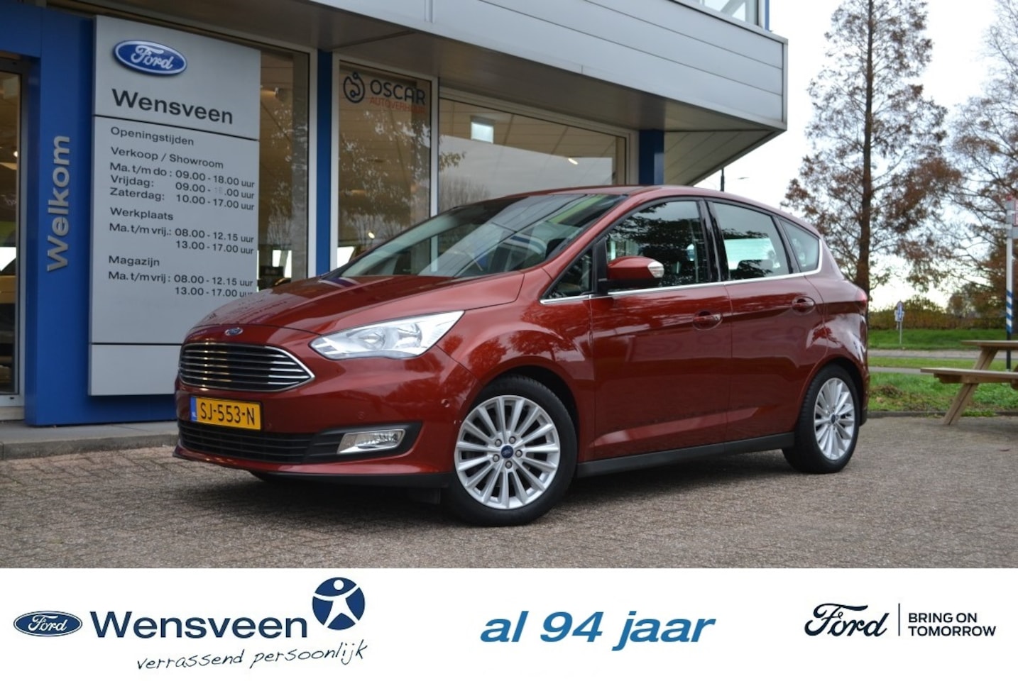 Ford C-Max - 1.5T 150pk ECOBOOST Titanium | trekhaak - AutoWereld.nl