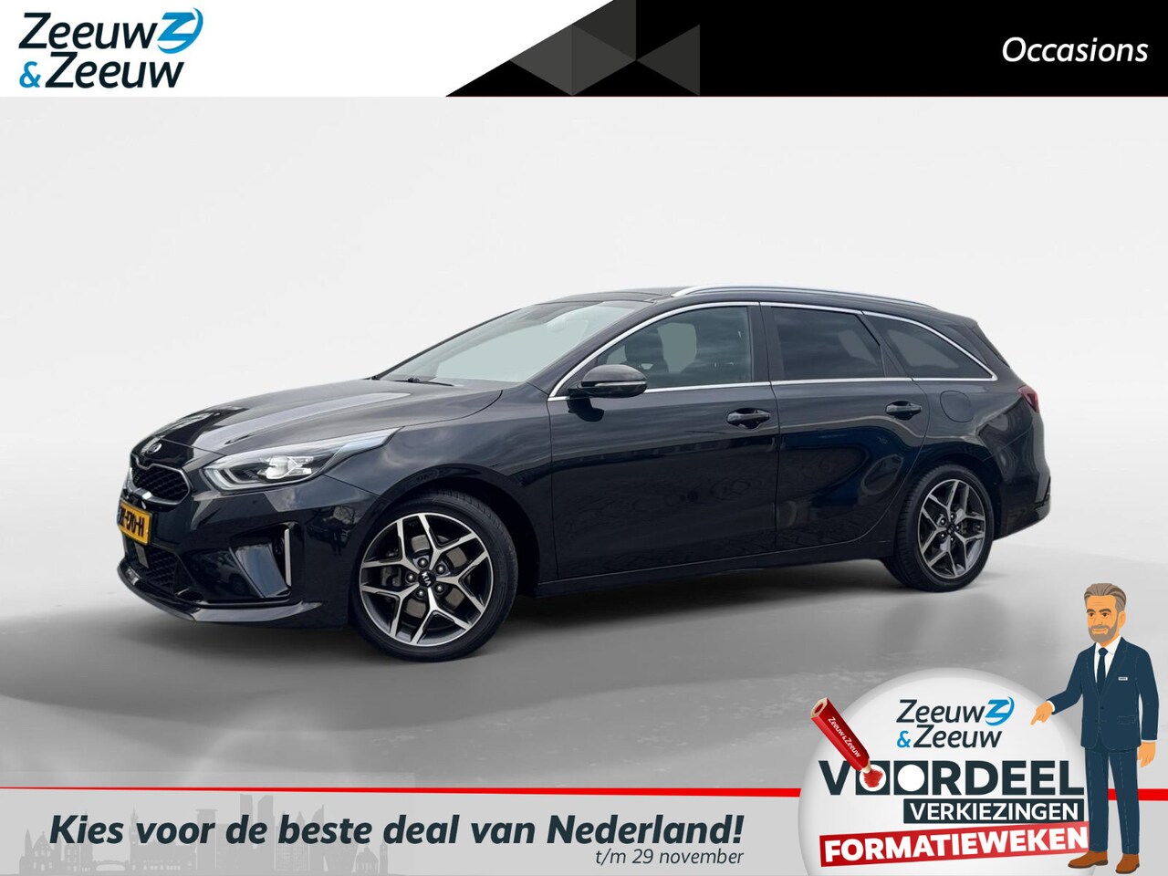 Kia Cee'd Sportswagon - Ceed 1.4 T-GDi GT-PlusLine | Navi | Camera | Clima | Stoel-/Stuurverwarming | Panoramadak - AutoWereld.nl
