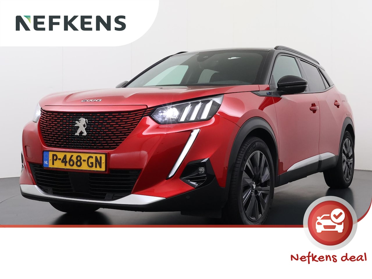 Peugeot e-2008 - EV GT Pack 50 kWh 3-Fase | 1e eigenaar | Navigatie | Panoramisch schuifdak | Camera achter - AutoWereld.nl
