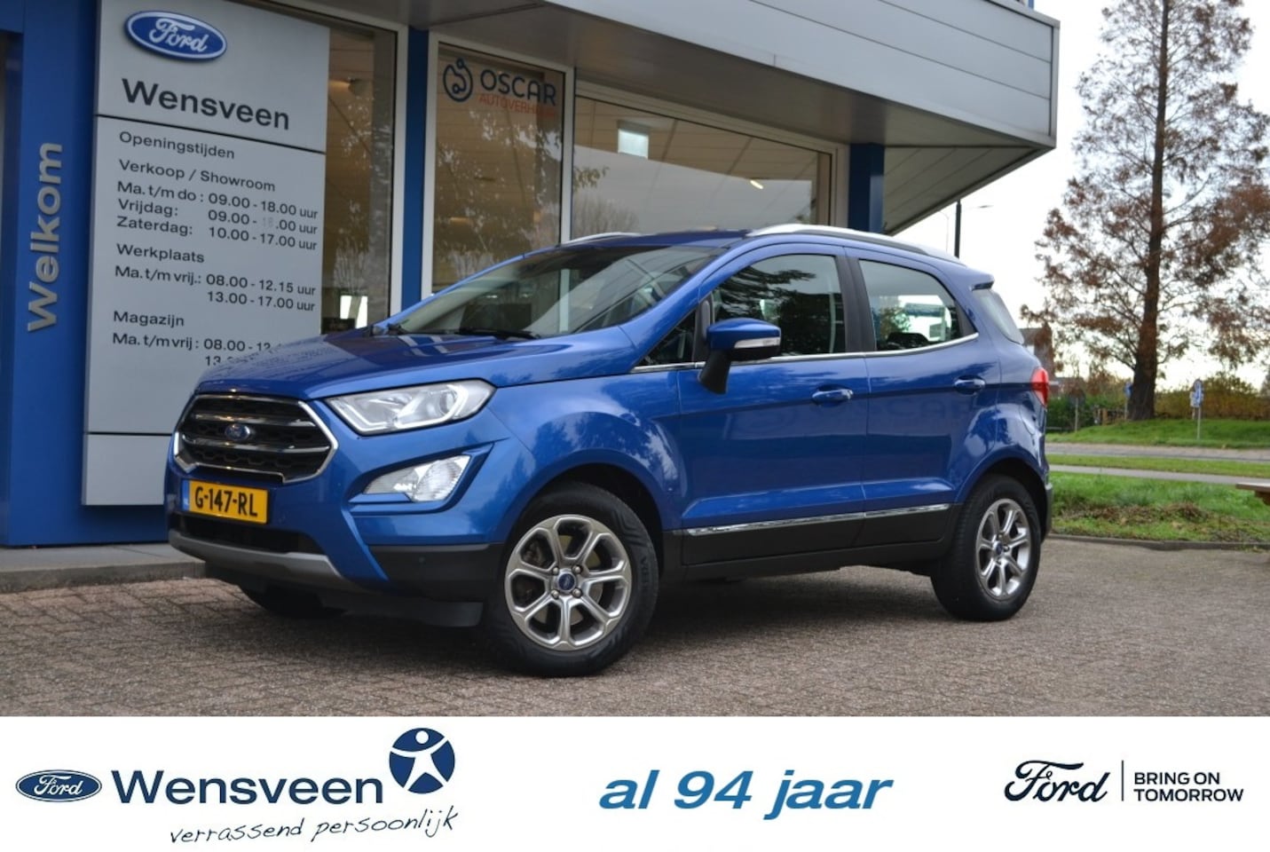 Ford EcoSport - 1.0T 125pk ECOBOOST Titanium | winter pack, parking pack, etc. - AutoWereld.nl