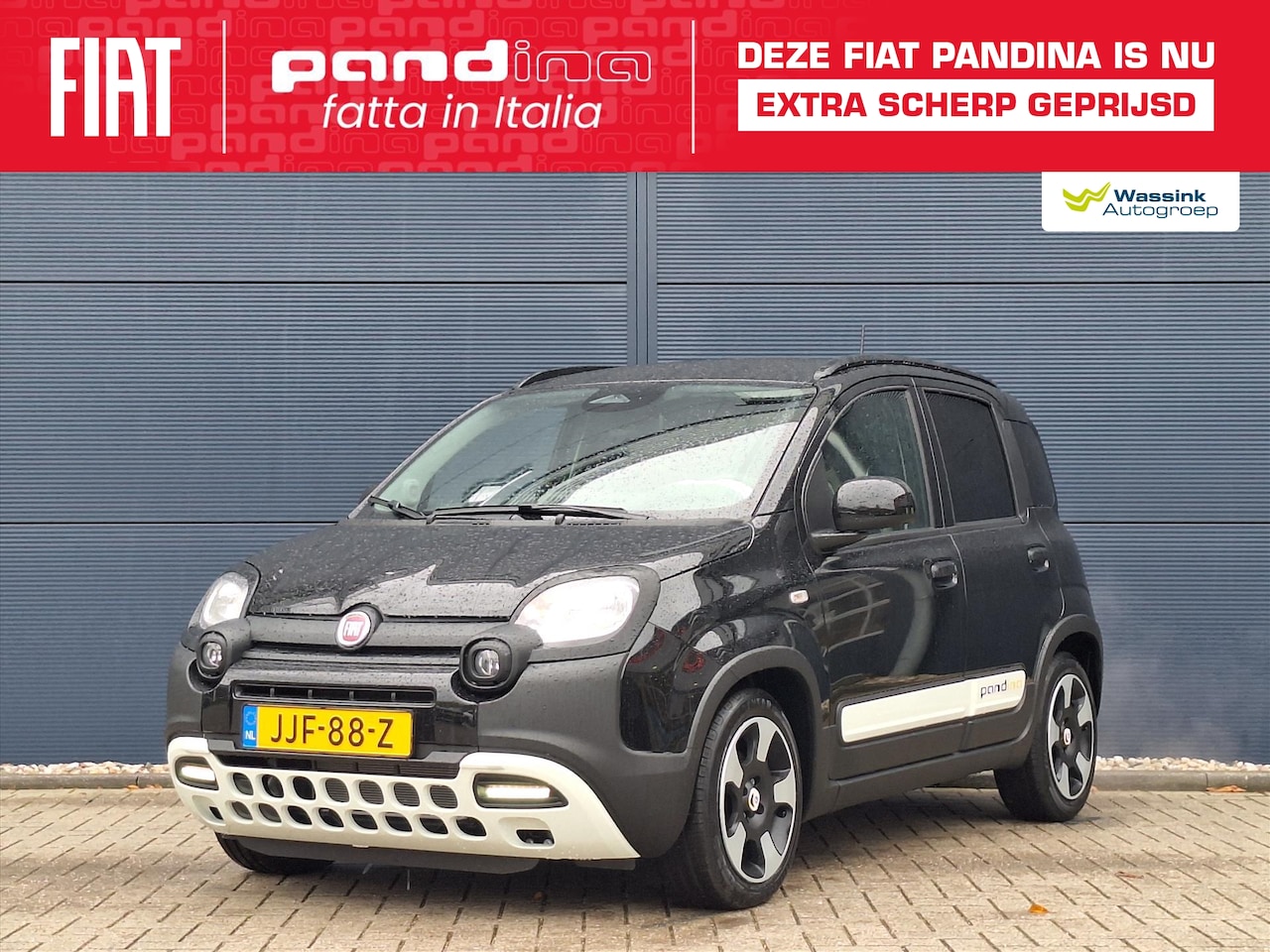 Fiat Panda - 1.0 70pk Pandina | Cruise Control | Airco | Apple CarPlay/ Android Auto | - AutoWereld.nl