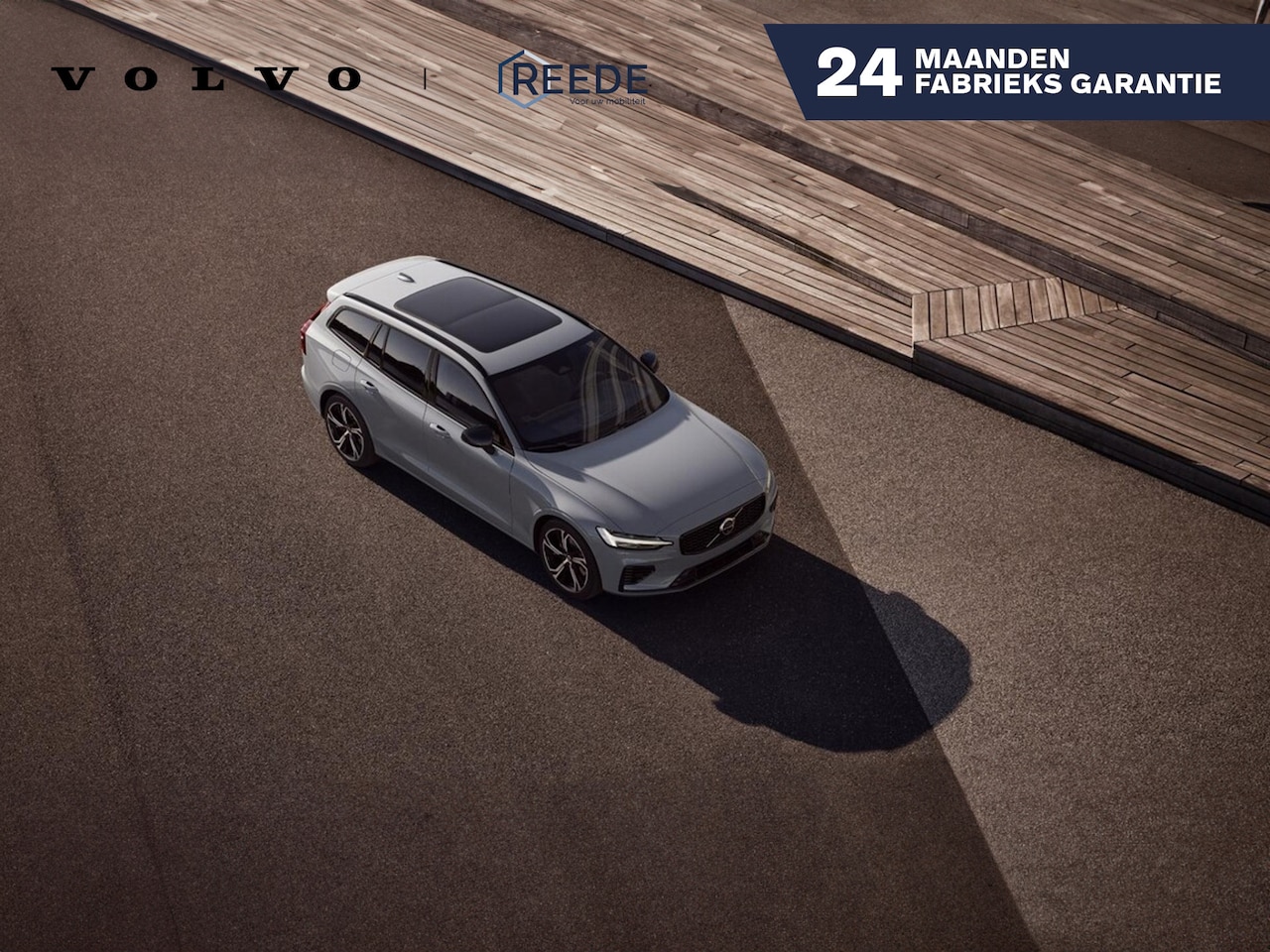 Volvo V60 - T8 Plug-in hybrid AWD Plus Perform. Ed. Dark | Panoramadak | 360° camera | Stoel- en Stuur - AutoWereld.nl