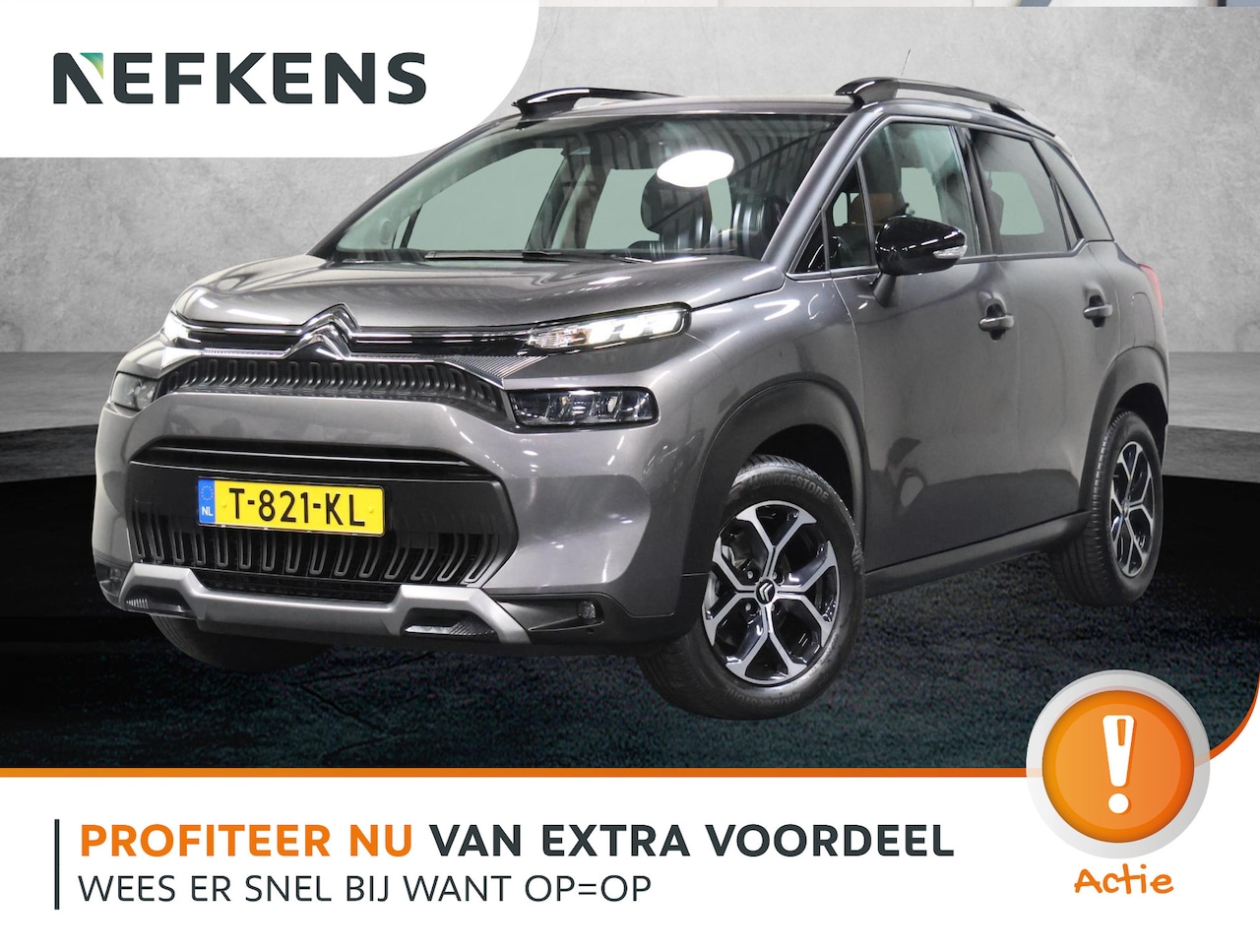 Citroën C3 Aircross - 1.2 130PK Shine | AUTOMAAT | AppleCarplay/AndroidAuto | Camera | Cruise Control | Climate - AutoWereld.nl