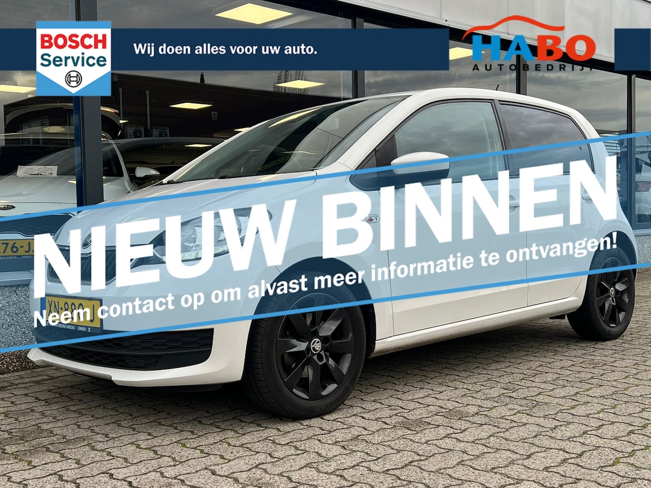 Skoda Citigo - 1.0 GREENTECH AMBITION AC/BLUETOOTH/CRUISE/ELEK.RAMEN/LMV - AutoWereld.nl