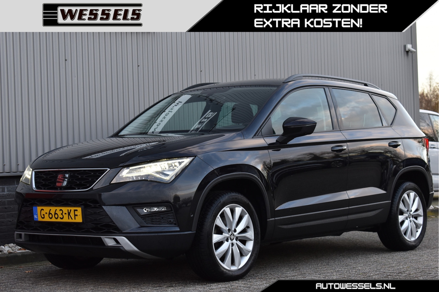 SEAT Ateca - 1.5 TSI Style Business Intense Cruise control, Trekhaak, Carplay, Camera, PDC, DAB - AutoWereld.nl