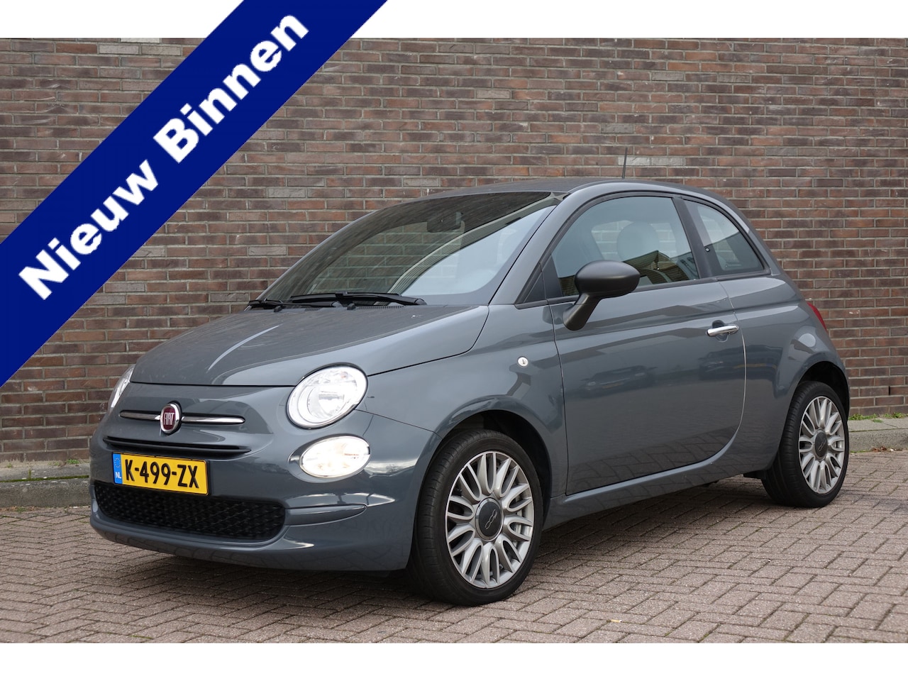 Fiat 500 - 1.0 Hybrid Pop 1.0 Hybrid Pop, airco, cruise controle, super mooie auto! Zuiniger kan niet! Inclusief BTW - AutoWereld.nl