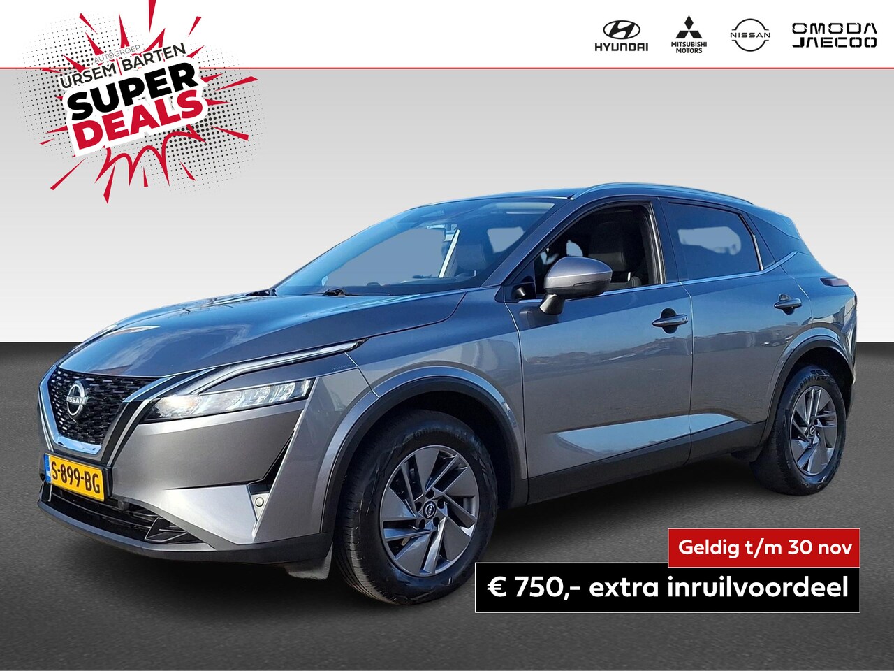 Nissan Qashqai - 1.3 MHEV Xtronic Acenta Automaat | 1800Kg Trekvermogen | 160pk - AutoWereld.nl