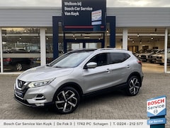Nissan Qashqai - 1.3 DIG-T Tekna + / Automaat / Vol-Leder / Panodak / Elektr.-Stoelen met Geheugen / Stoelv