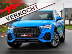 Audi Q3 - 45 TFSI e 3x S-Line. Matrix, Keyless, Camera, Sfeer, CarPlay, Dodeh