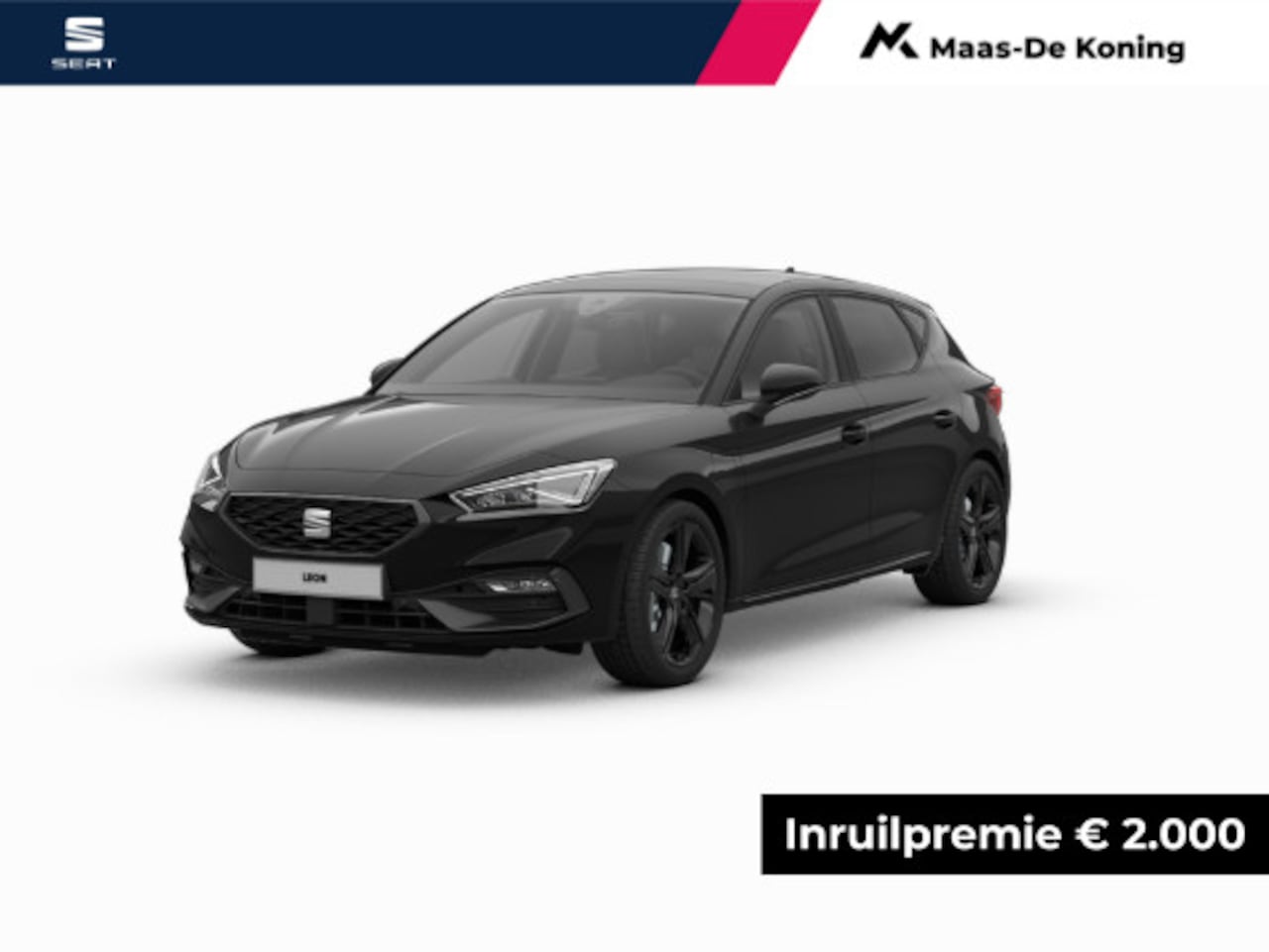 SEAT Leon - 1.5 TSI e-Hybrid FR Business | Black Pack | Panorama Dak | 2000,- inruilvoordeel!! - AutoWereld.nl