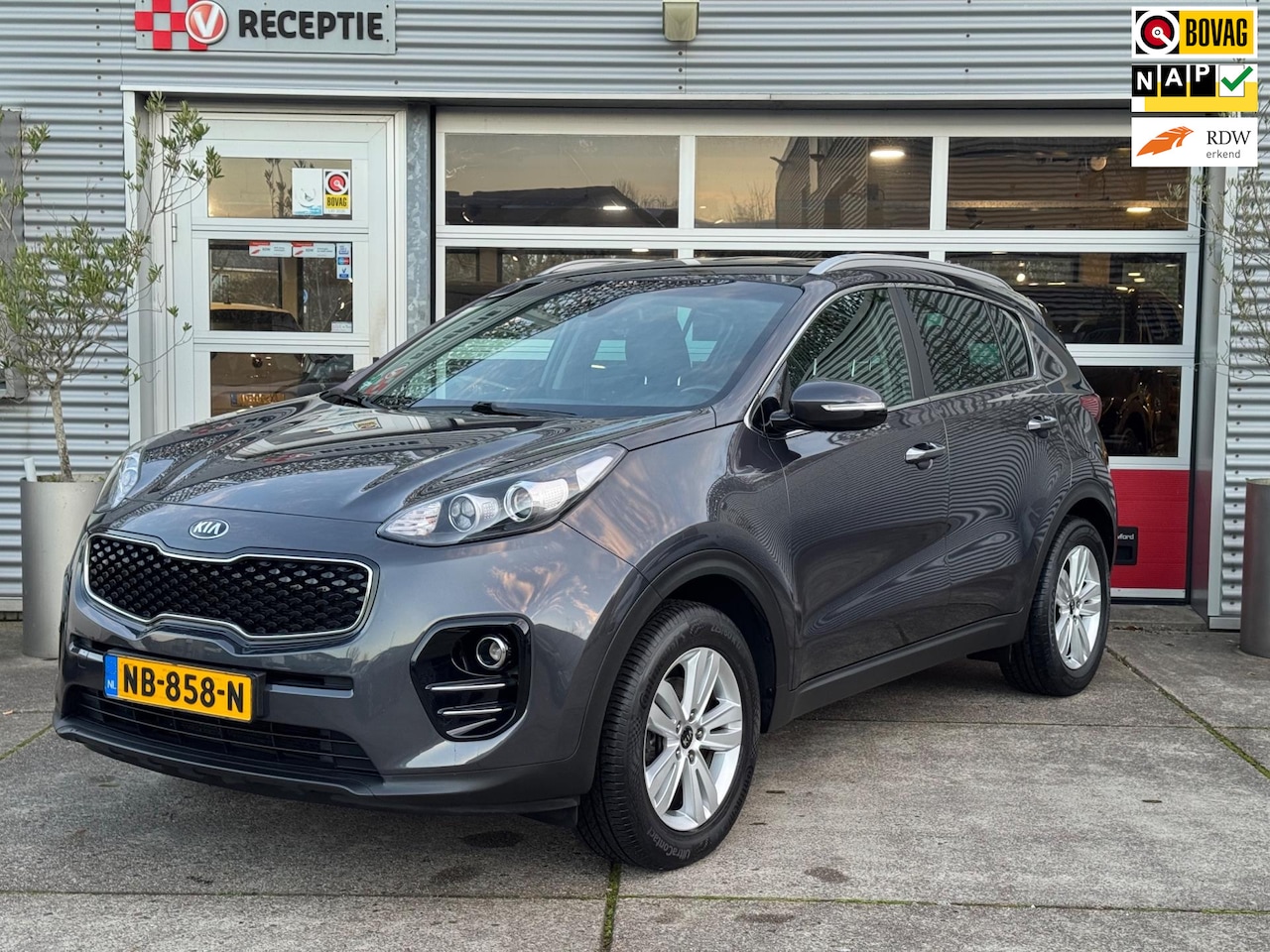 Kia Sportage - 1.6 GDI DynamicLine Navi /A.Cam / Carplay / 1Eig / Org-Ned - AutoWereld.nl