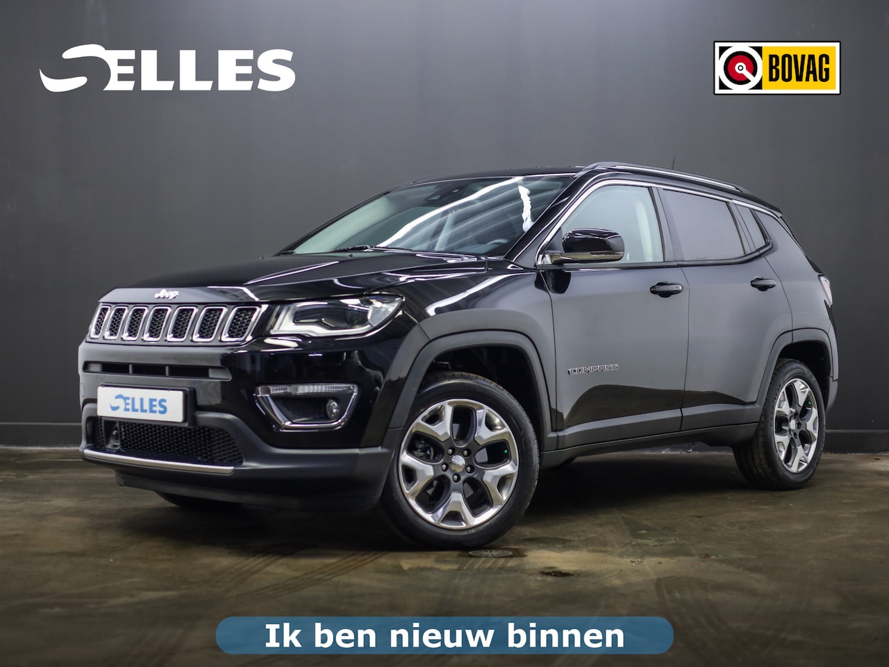 Jeep Compass - 1.4 MultiAir Opening Edition Limited 4x4 | Trekhaak | Stuur en Stoel verwarming | Carplay - AutoWereld.nl
