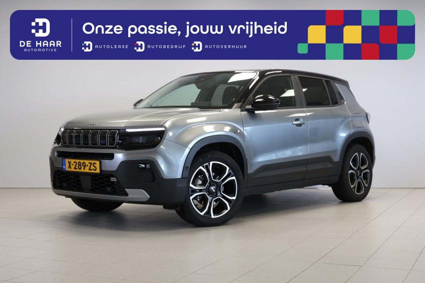Jeep Avenger - Summit 54 kWh - Dodehoek - Elek. achterklep - CarPlay - Camera - AutoWereld.nl