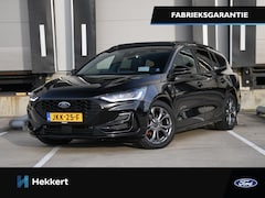 Ford Focus Wagon - ST Line X 1.0 EcoBoost Hybrid 155pk Automaat SCHUIF-DAK | LEDER | WINTER PACK | ADAPT. CRU