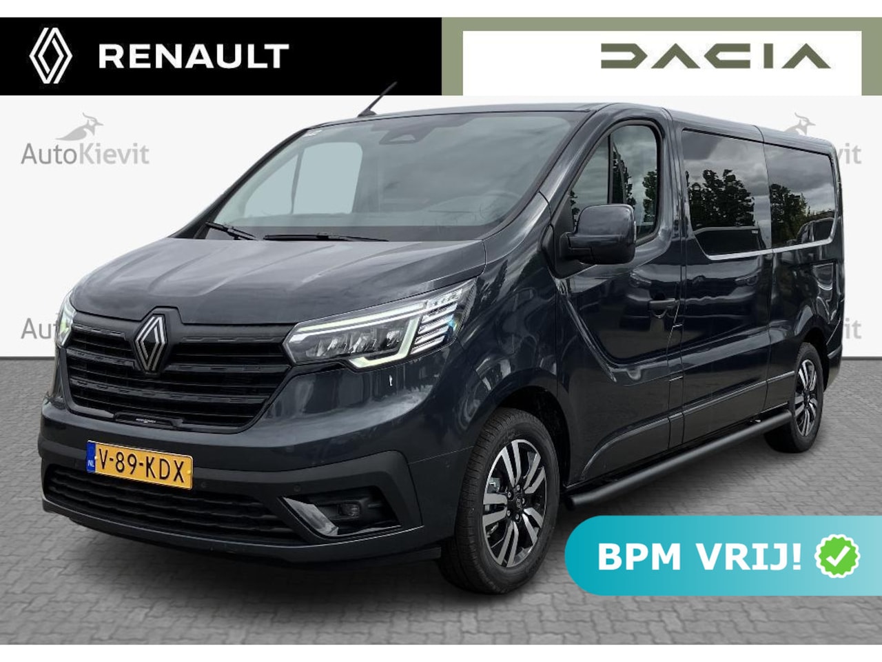 Renault Trafic - 2.0 Blue dC1 150 EDC T30 L2H1 Extra - 125th Anniversary - Alarm / Trekhaak / Reservewiel - AutoWereld.nl