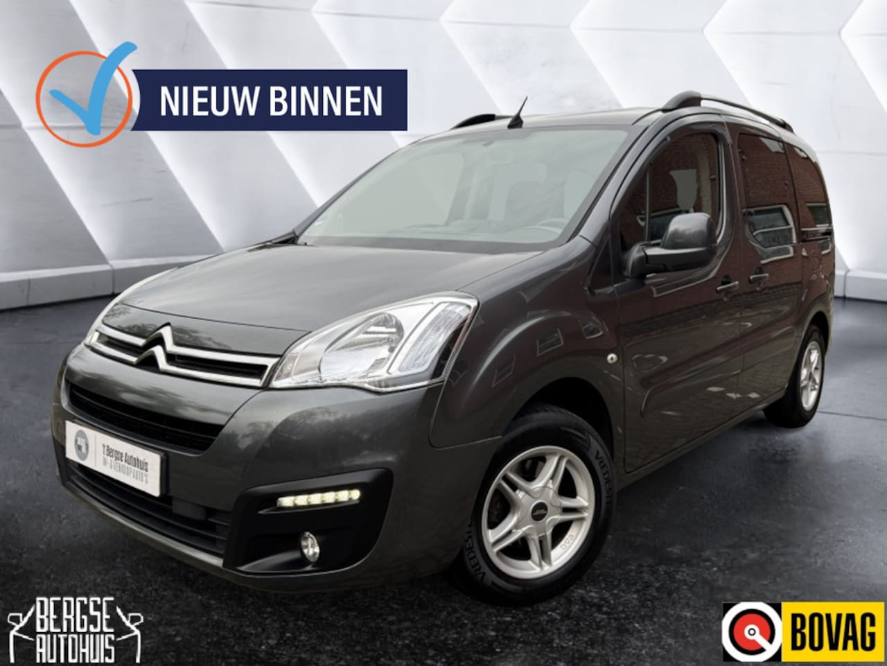 Citroën Berlingo - 1.6 BlueHDi Feel Navi Carplay Airco Cruise Lmv - AutoWereld.nl