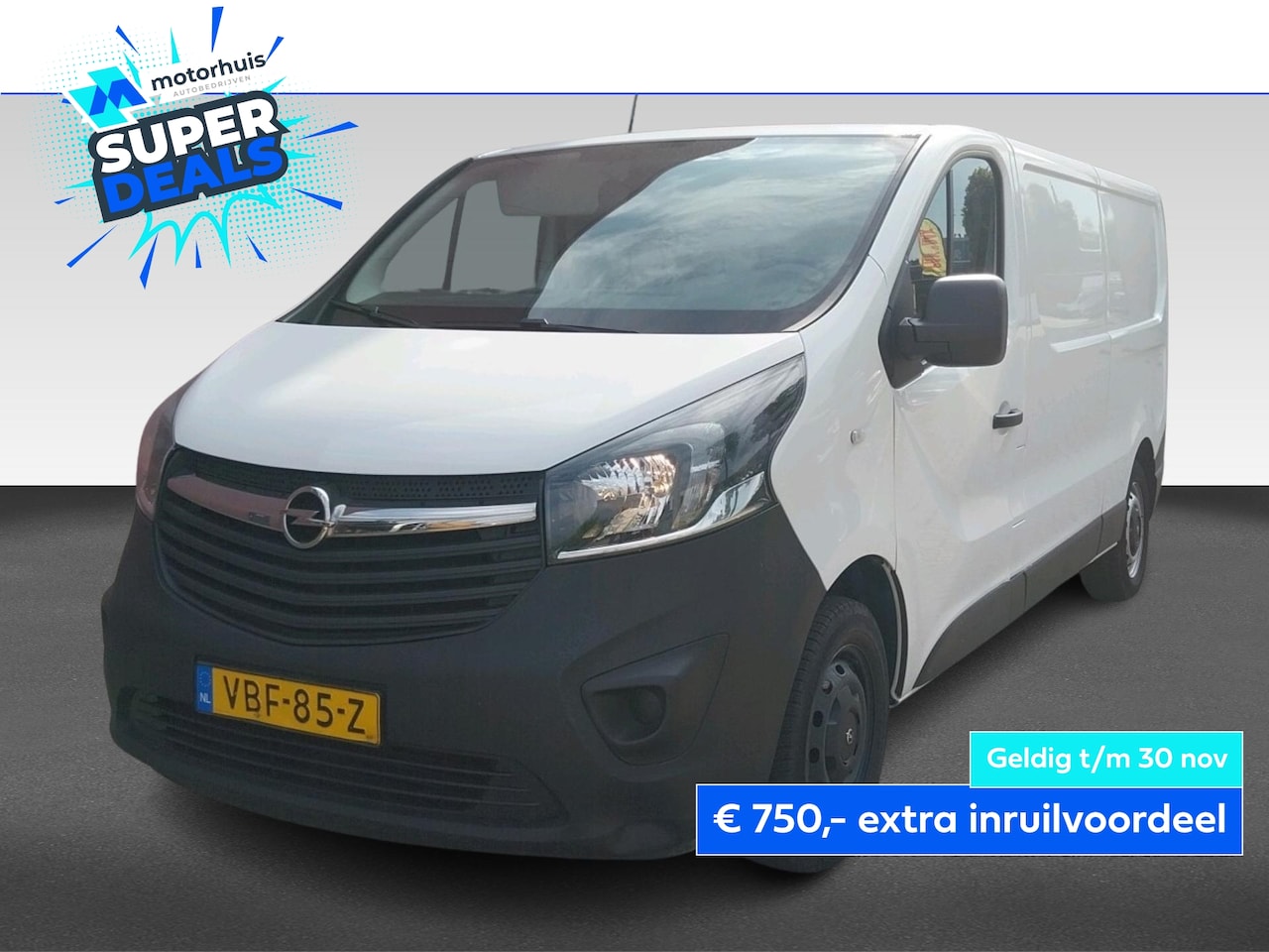 Opel Vivaro - 1.6 CDTi BT 125pk L2H1 Edition *NAVI* - AutoWereld.nl