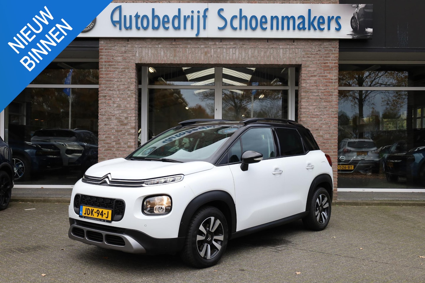 Citroën C3 Aircross - 1.2 PureTech S&S Shine CARPLAY PANO HUD CAMERA NAVI CRUISE CLIMA 2xPDC 17''LMV - AutoWereld.nl