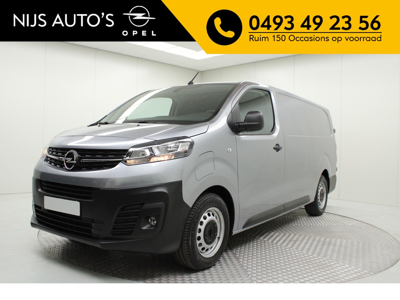 Opel Vivaro Electric - L3 75 kWh | airco | navigatie fullmap | pdc achter | cruise control | reserve wiel - AutoWereld.nl