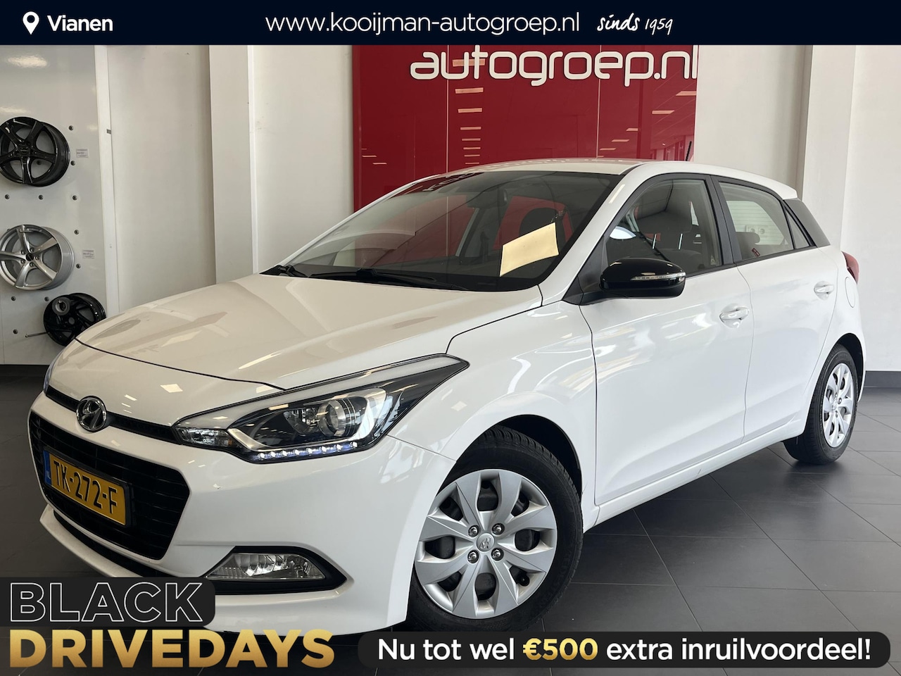 Hyundai i20 - 1.0 T-GDI Comfort 1.0 T-GDI Comfort , Achteruitrij Camera, CruiseControl, Parkeersensoren, Navigatie, Automa - AutoWereld.nl