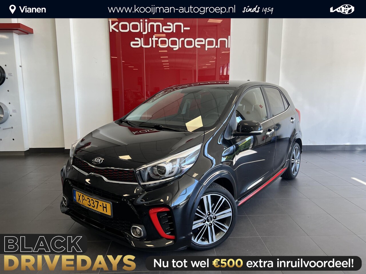 Kia Picanto - 1.0 T-GDI GT-Line 1.0 T-GDI GT-Line, 100 PK - AutoWereld.nl