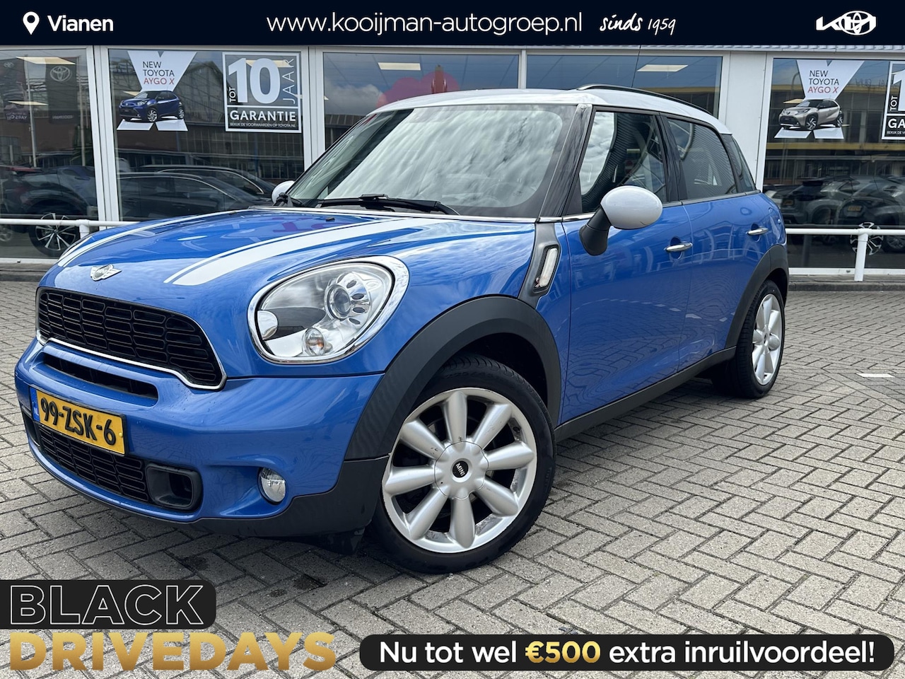 MINI Countryman - 1.6 Cooper S Chili Mini 1.6 Cooper S Chili , Parkeersensoren achter , Bluetooth telefoonvoorbereiding , 18" V - AutoWereld.nl