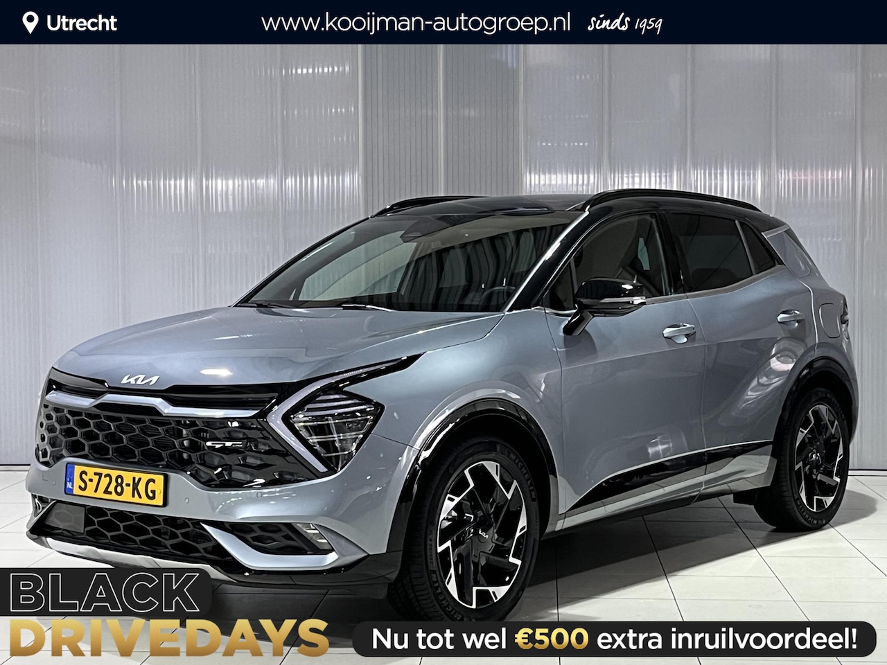 Kia Sportage - 1.6 T-GDi Plug-in Hybrid AWD GT-Line Elek. glazen panorama dak | Dodehoek detectie | Keyle - AutoWereld.nl