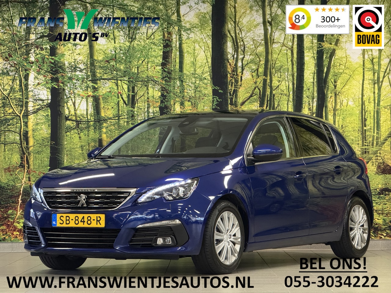 Peugeot 308 - 1.6 BlueHDi Blue Lease Premium | Apple Carplay | Android Auto | Navigatie | Massage Stoele - AutoWereld.nl