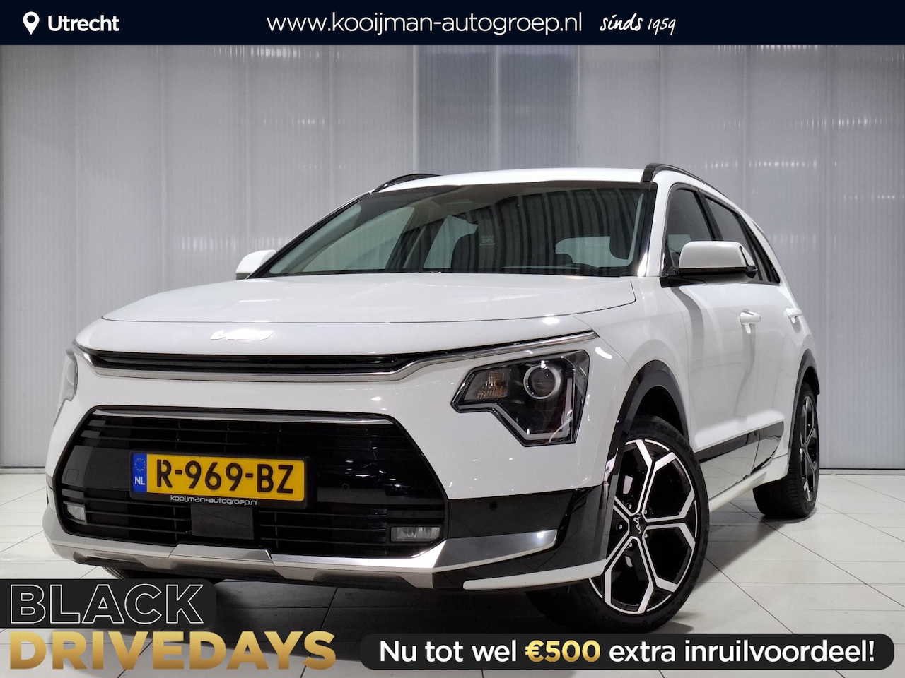 Kia Niro - 1.6 GDi Hybrid DynamicLine NL Auto, Eerste eigenaar! 26.579 KM!  Keyless, Airco, Achteruit - AutoWereld.nl