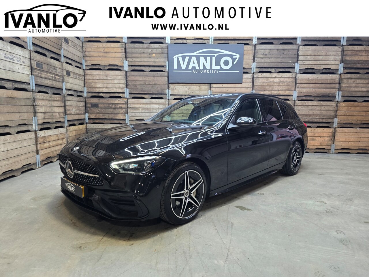 Mercedes-Benz C-klasse Estate - 300 e AMG Line Laser Leder 360 Carplay Trekhaak Navi Clima LM - AutoWereld.nl