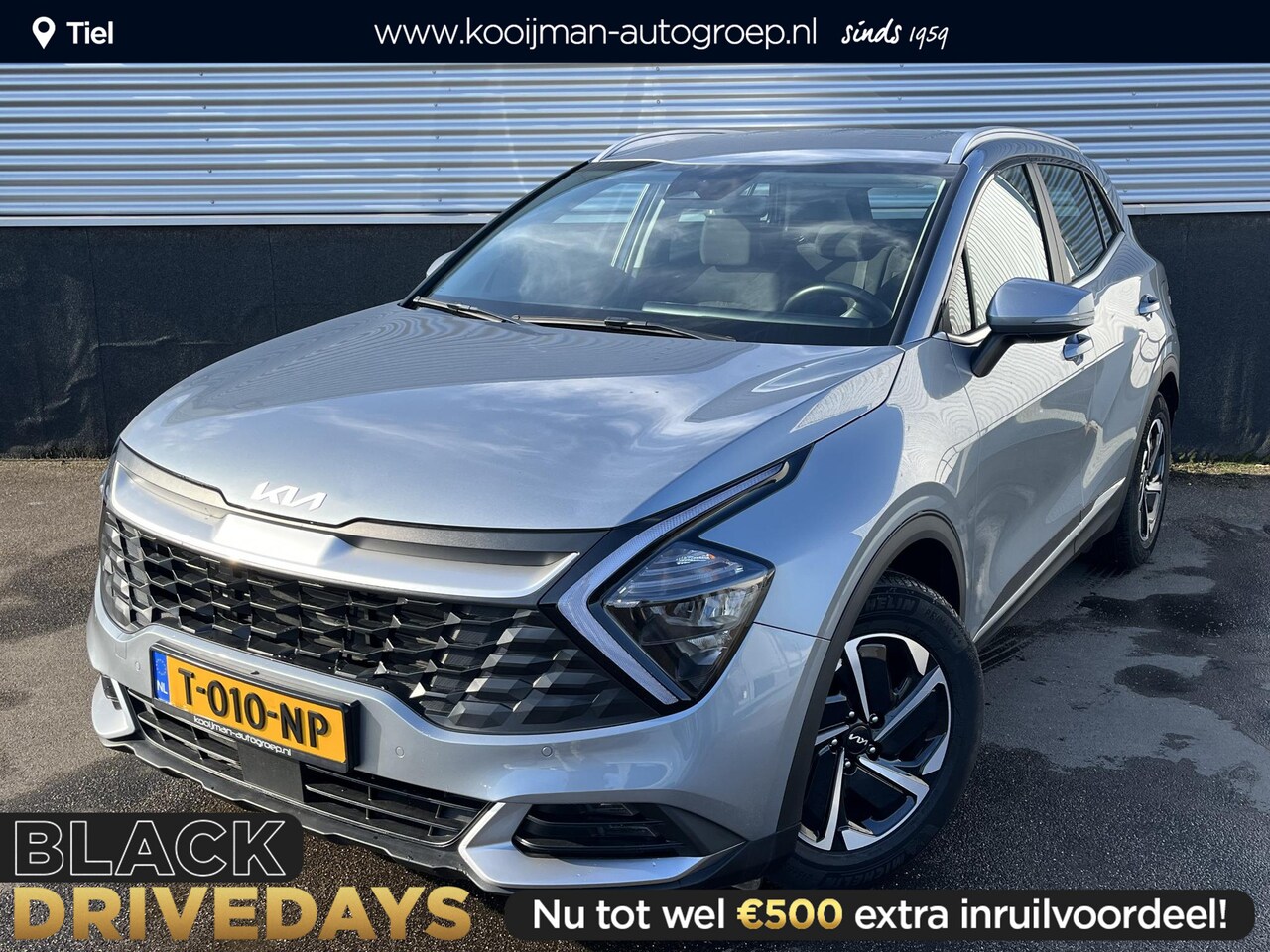 Kia Sportage - 1.6 T-GDi MHEV DynamicLine Trekhaak, Navigatie, Nieuw geleverd, Dealeronderhouden, BTW-aut - AutoWereld.nl