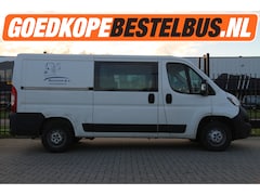 Peugeot Boxer - 2.2 BlueHDi 140 / DC / L2H1 / 2x Schuifdeur / APK 09-2026 / Airco