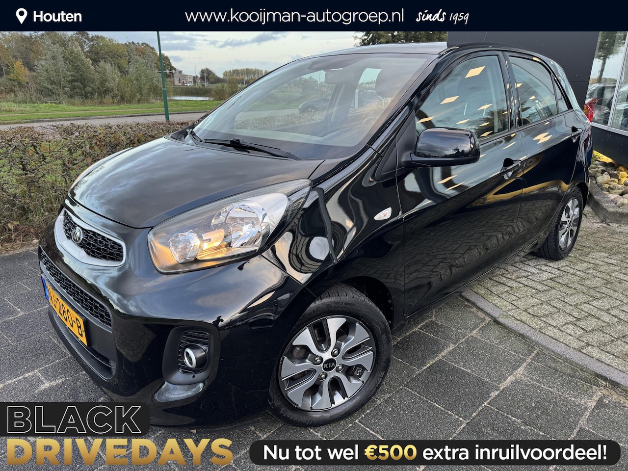 Kia Picanto - 1.0 CVVT EconomyPlusLine | Achteruitrijcamera | LM Velgen | Navigatie | Handsfree Bellen | - AutoWereld.nl