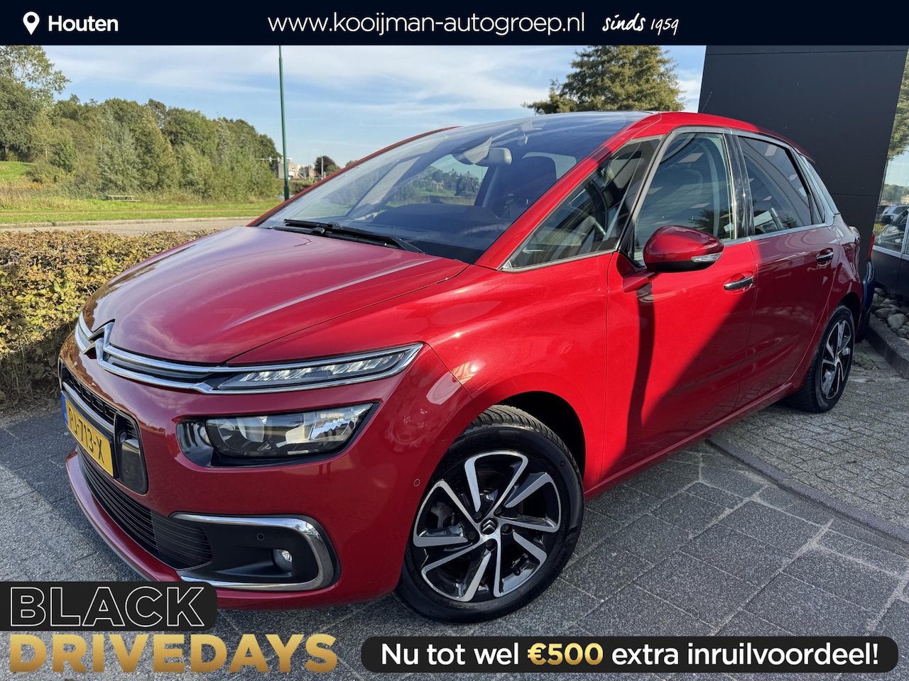 Citroën C4 Picasso - 1.2 PureTech Shine | Afneembare Trekhaak | Lichtmetalen Velgen | Elektrische Achterklep | - AutoWereld.nl