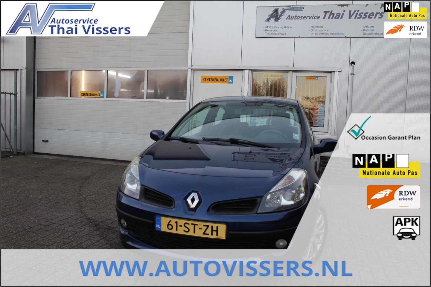 Renault Clio - 1.6-16V Dynamique Luxe Automaat Airco Elektr Pak Apk - AutoWereld.nl