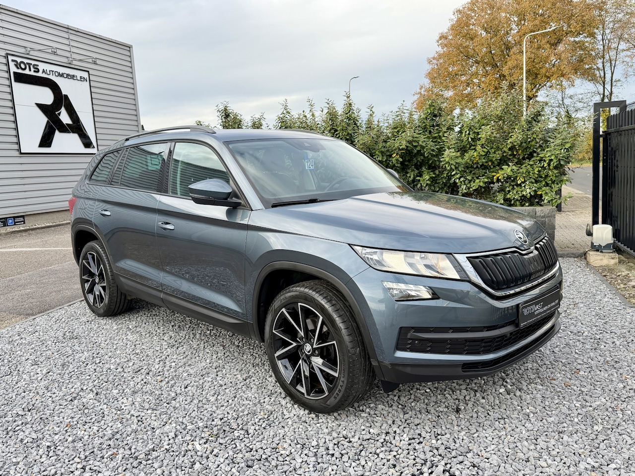 Skoda Kodiaq - 1.4 TSI ACT Ambition 7p. Navi|Leer|Camera|Keyles|Media Grijs - AutoWereld.nl