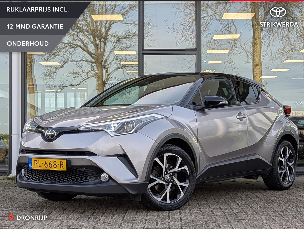 Toyota C-HR - 1.2 Bi-Tone | Automaat | Trekhaak 1100Kg | Stoelverw. | Adapt. Cruise | Camera | Navi | Ke - AutoWereld.nl