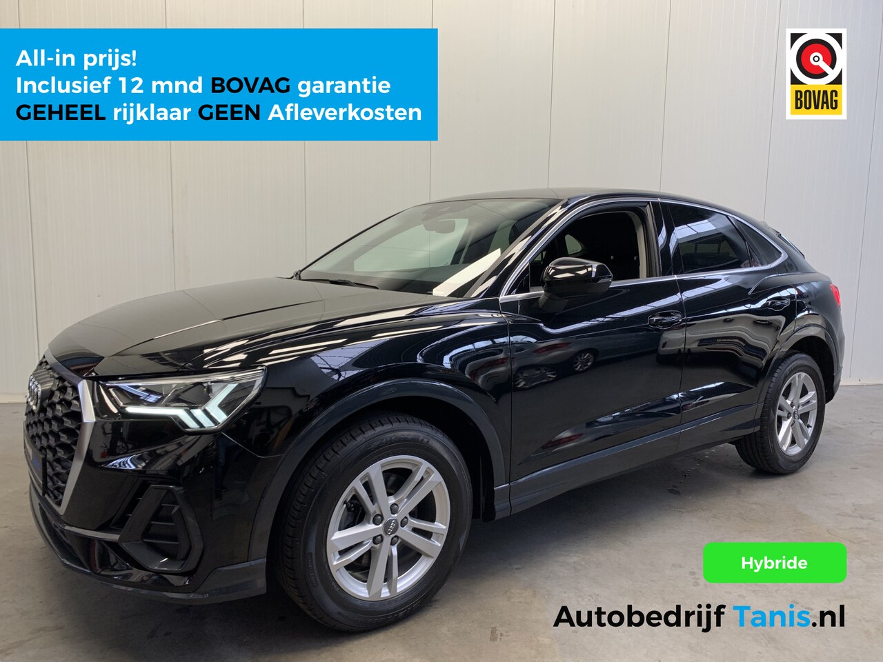 Audi Q3 Sportback - 35 TFSI 150PK M-HEV Pro Line Sport NAVIGATIE-ADAPTIVE CRUISE CONTROL-LANE.ASSIST-AIRCO/ECC - AutoWereld.nl