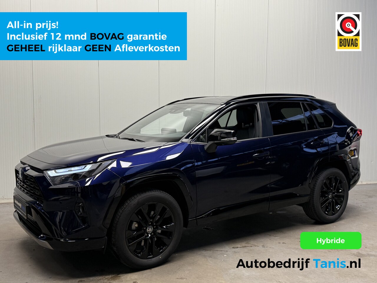 Toyota RAV4 - 2.5 Hybrid Style TWOTONE-LEDER-360°CAMERA-JBL.SOUND-ECC-LANE ASSIST-PDC-NAVI by CARPLAY - AutoWereld.nl