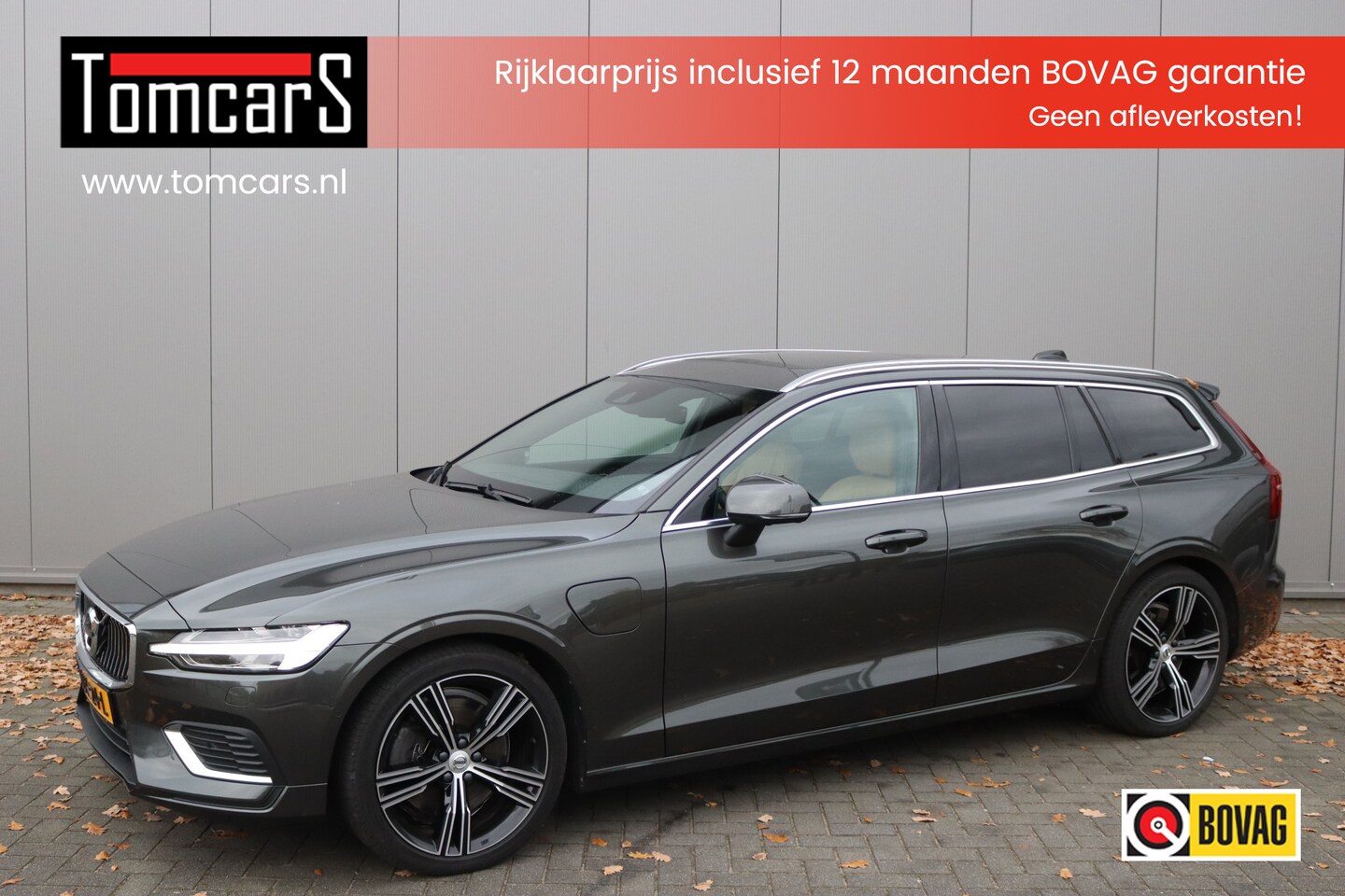 Volvo V60 - 2.0 T8 390PK Recharge AWD Inscription Trekhaak-2000KG/360-camera/Pano-dak/Winter-pack/Memo - AutoWereld.nl