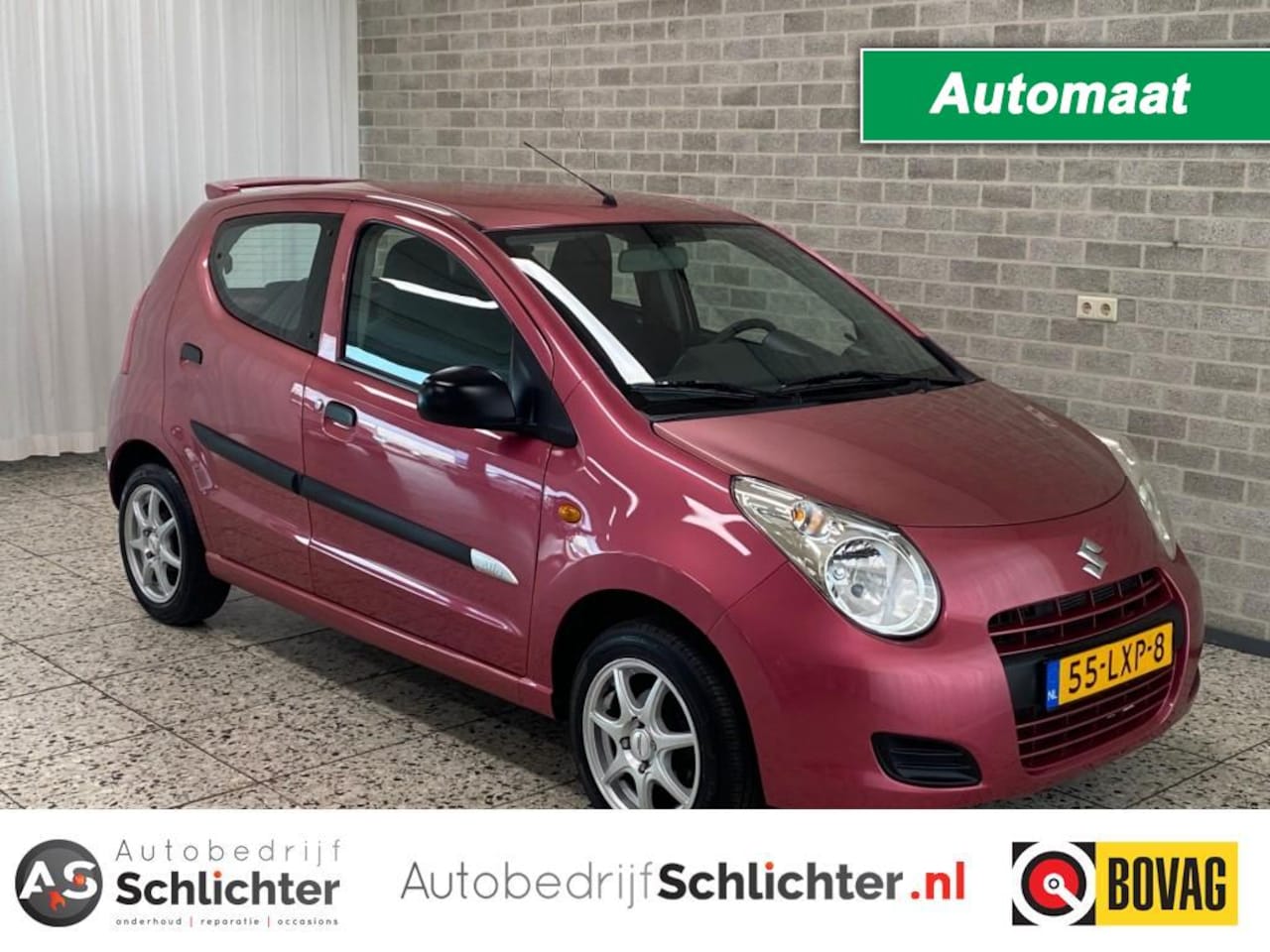 Suzuki Alto - 1.0 Comfort Plus AUTOMAAT/Airco/LM-Velgen/45.000 KM - AutoWereld.nl