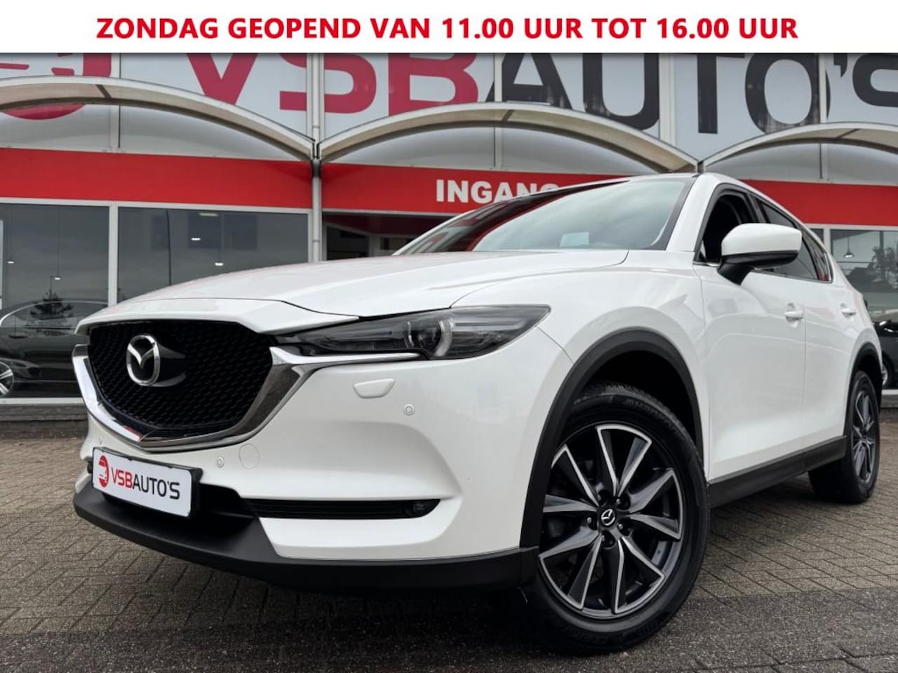 Mazda CX-5 - 2.0 SKY-ACTIV-G 165PK BOSE LEER NAVI TREKHAAK CAMERA CARPLAY AIRCO LMV PDC - AutoWereld.nl
