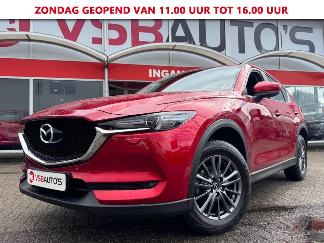 Mazda CX-5 - 2.0 SKY-ACTIV-G 165PK LED NAVIGATIE TREKHAAK CARPLAY AIRCO LMV PDC - AutoWereld.nl