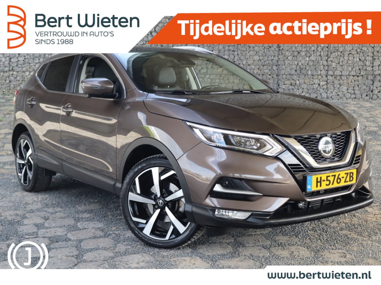 Nissan Qashqai - 1.2 Tekna | Stoelverwarming | Elekt stoel | Automaat | Trekhaak - AutoWereld.nl