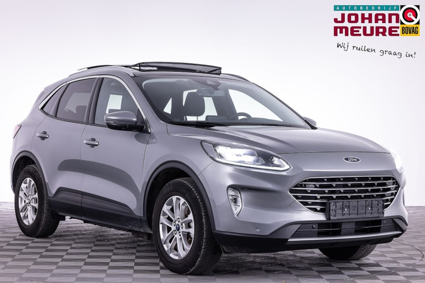 Ford Kuga - 2.5 PHEV Titanium X | PANORAMADAK | Half LEDER | Full LED | NAVI | B&O | CARPLAY - AutoWereld.nl