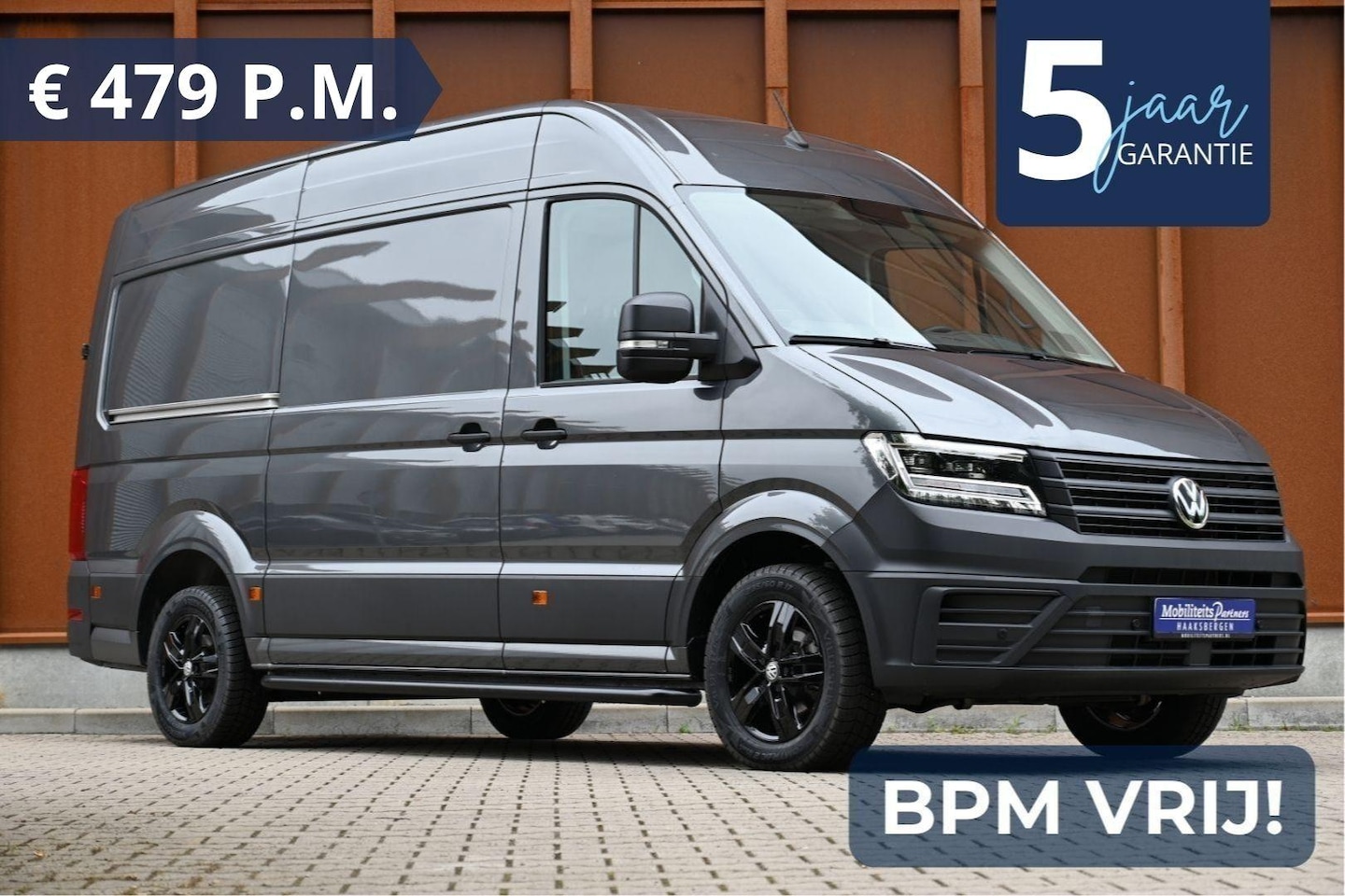 Volkswagen Crafter - 2.0 TDI L3H3 140pk | LEDER | LED | € 479 pm = | 5jr gar - AutoWereld.nl
