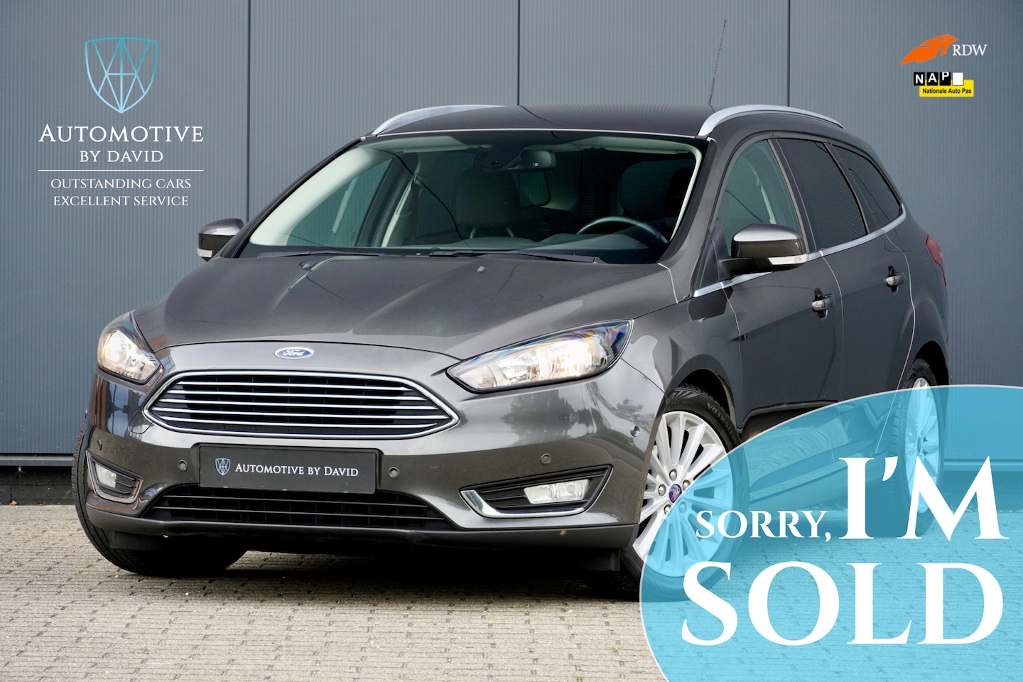 Ford Focus Wagon - 1.0 126 pk TITANIUM EDITION / TREKHAAK / NAVIGATIE / INPARKEERHULP / ECC / COMPLETE ONDERH - AutoWereld.nl