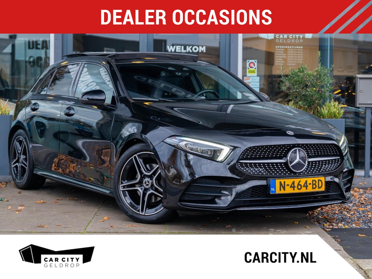 Mercedes-Benz A-klasse - 180 Business Solution AMG / Pano / Ambiance / ACC / Stoelverwarming - AutoWereld.nl